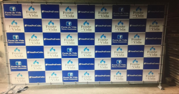 Painel Backdrop com Estrutura