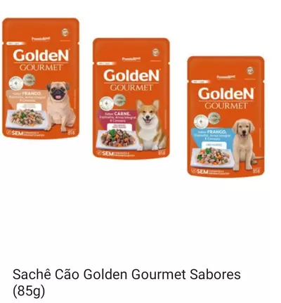 Sachê Golden para Cachorro