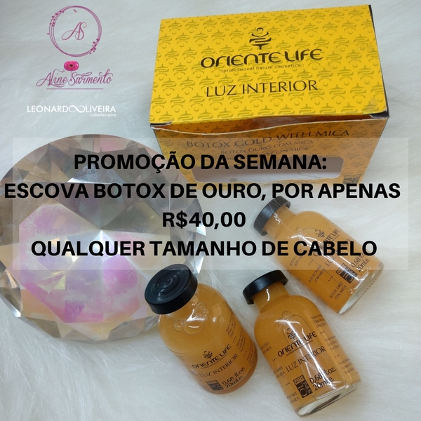 Escova botox de ouro