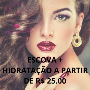 Escova e Hidratação