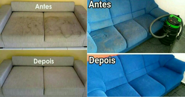 Lavagem a Seco de Sofá