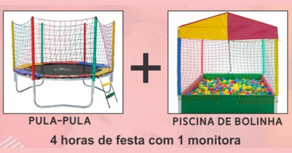 Aluguel de Pula Pula e Piscinas de Bolinhas