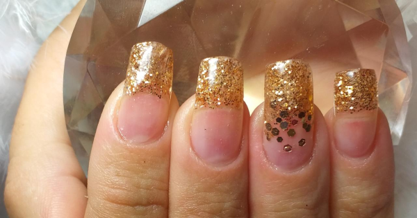 Unha de Gel Decorada