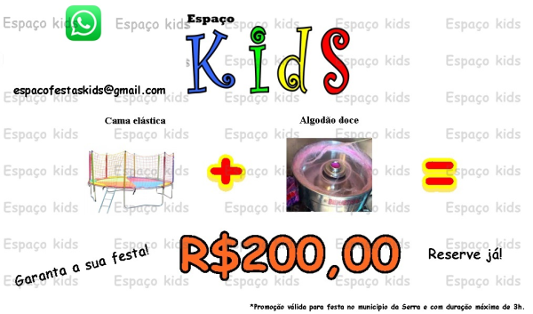 Aluguel de Pula Pula + Algodão Doce